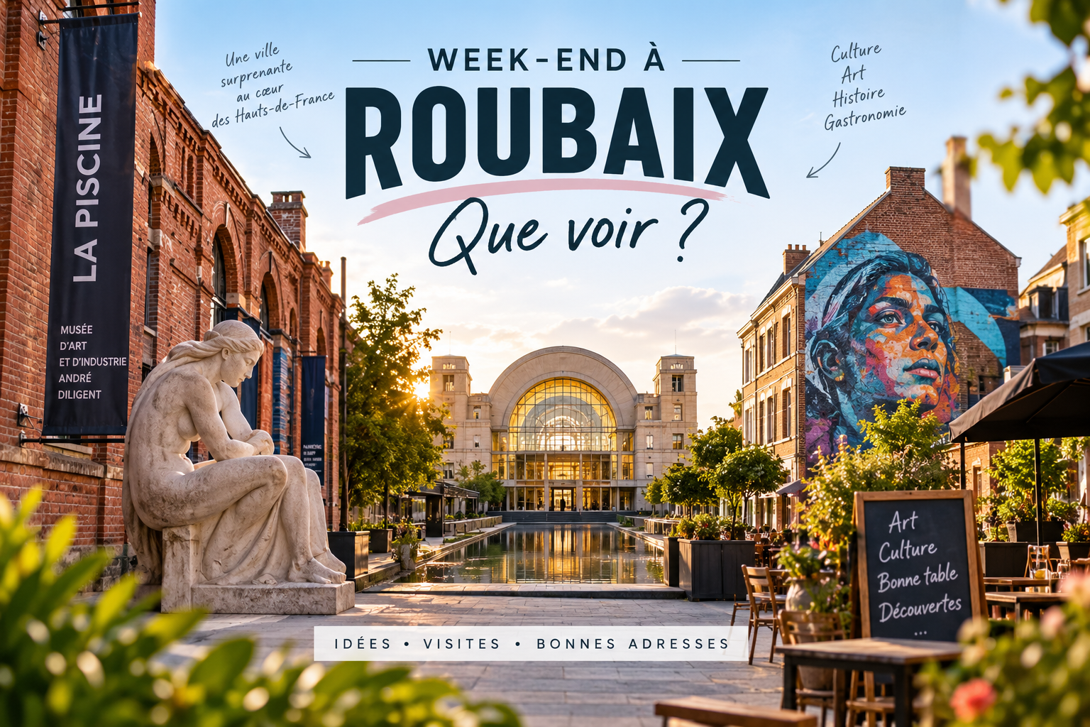 Vue de la ville de Roubaix