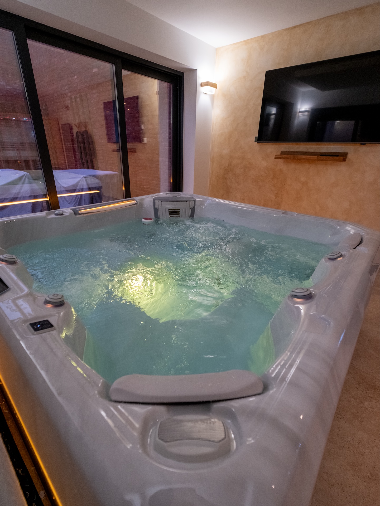 Jacuzzi ambiance feutrée